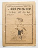 TOTTENHAM HOTSPUR v STOKE CITY 1932/1933 *Good Condition Football Programme*
