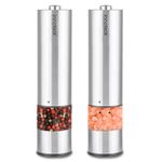 Electric Salt And Pepper Mill Set