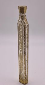 Antique Lachrymatory Tear Catcher Gilt Perfume Bottle