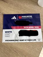 Manchester Marathon 2026 Place / bib / number 
