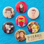David Bowie - Outside - Set of 7 pin badges 32mm High quality pictures 