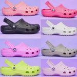 Crocs Classic Sandal Clogs Lightweight Beach Slip Shoes Slipper Size UK