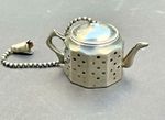 Vintage Tea Infuser - Silver Plated - Novelty Teapot Shaped