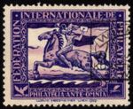 1929 Austria Poster Stamp International Federation Philately Ludwig Hesshaimer