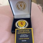 Scotland V Japan 2026 coin and only 100 coins Gold plated 