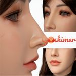 Silicone Mask Female Mask Headwear Headgear Full Head Cover For Crossdresser
