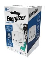 SMART WIFI PLUG UK 3 PIN ENERGIZER - App Remote Control Alexa Google Scheduling