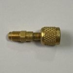 1/4 Sae-lh Female to 1/4 Male Brass Adaptor with Seal Valve Core Fitting
