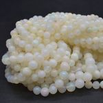 Ethiopian Welo Opal Graduated Round Beads - 3- 8mm - 16'', Jewellery Making