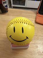 Yellow Smiley Face Collectable Baseball B118