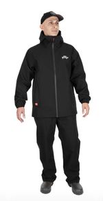 Fox Rage RageWear Rainsuit Waterproof Fishing Jacket & Salopettes Black 2XL