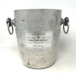 Vintage A Rothschild & Co Wine Cooler Ice Bucket Champagne Aluminium