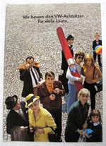 VOLKSWAGEN VW Transporter Camper Sales Brochure 1969 #153 541 00 German text