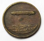 ZEPPELIN TOKEN COIN  EXTREMELY RARE   - CANNOT FIND TYPE RECORDED