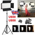 Video Lighting Kit LED 600/1120 Light Beads Photo Studio Lamp Photography Stand.