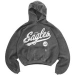 Philadelphia Eagles x Represent Vintage Grey Hoodie - Size Medium