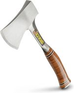 Estwing E24A Sportsmans Axe Hatchet 14" Leather Grip Steel Camping Tool + Sheath