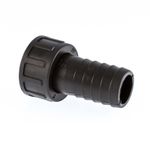 Hose Tail Adaptor  :  Female BSP x Straight Hose  :  Polypropylene (PP)