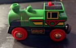 Brio Battery Powered Engine Green 