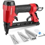 WORKPRO Air Staple Gun w/ 1884pcs 1/4"-5/8" Staples 22GA Pneumatic Stapler