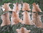 Deer fur deer fur summer fur deer blanket LARP saddle blanket decoration eco ...