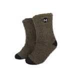 Navitas Polar Tec Fleece Socks - Green - One Size 7-11 - Carp Fishing Outdoor