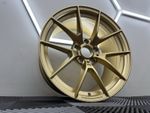 GOLD 18" CS STYLE ALLOY WHEELS BMW F20 F21 F22 E87 E82 1 2 SERIES 135i 763M 240i