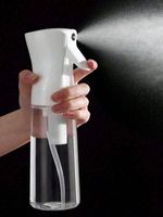 200ml Continuous Fine Mist Spray Bottle – Ultra-Fine Water Mister for Hair Styli