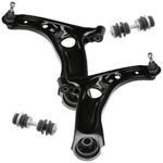 For Peugeot 107  Front Lower Suspension Wishbones Arms Inc Drop Links x2 05-15