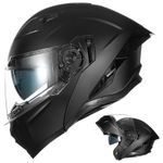 Auboa Modular Motorcycle Helmets For Adults Men Women Dual Visor Flip Up Full