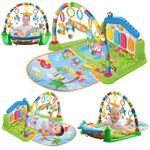 Gym Play-mat Fun Piano 3 in1 Fitness Music Baby Play Mat Lay and Kids Boys Girls