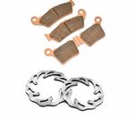 Front Rear Brake Discs Pads 98-26 KTM SX SXF EXC EXCF 125/250/300/350/450/500