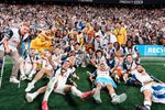 Tottenham Hotspur Spurs Europa League Champions Cup Winners 2025 Photograph