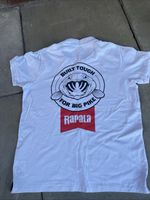 Rare Rapala Men’s XL White Polo Shirt Pike Predator Fishing Short Sleeve Cotton