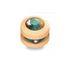 Bean Orbit FIDGET Toy Stress Relief Spinner Hand Toy ADHD Anxiety Red/Cherry