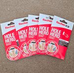 Fischer Hole Hero Repair Pad For Ripped Plugs  (Pack Of 5) 10 Units In Each Pack