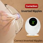 Electric Nipple Corrector for Flat or Inverted Nipples, with 9 levels of suction