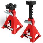 2X Car Heavy Duty Jack Stands Lifting Truck Lift  Axle Jack Stands 3T(6,000 lbs)