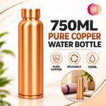 750ml 100% Copper Ayurvedic Yoga Water Bottle Flask Ayurvedic Health Benefits