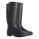 A2Z Mens Waterproof Tall Rain Boots Outdoor Rubber Farm Work Garden Footwear