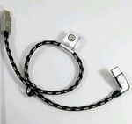 VW USB-C to USB-C Cable Braided 30cm Android Infotainment GENUINE VOLKSWAGEN
