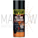 UPOL Raptor Satin Black Roll Bar & Chassis Aerosol  - Tougher Paint