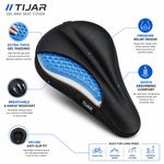Premium Gel Bike Seat Cover – Extra Comfort Memory Foam Cushion for all bikes
