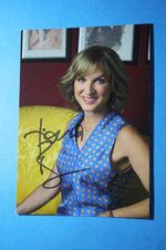 Fiona Bruce (Antiques Roadshow) Signed Card