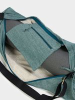 Yoga Studio Organic Cotton Two Toned Yoga Mat Bag with Ajustable Shoulder Strap