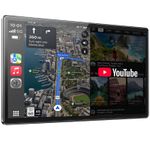 LAMTTO 11" Wireless CarPlay Screen Portable Car Stereo Radio w/ TikTok & Camera