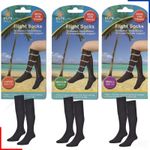 Sure Travel Unisex Mens Womens Compression Flight DVT Socks S M or L