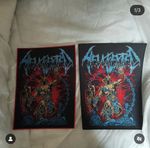 Official Woven Helfeckted Back Patch. Uk Thrash Metal