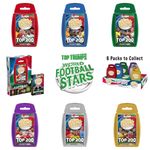 World Football Stars Top 200 Top Trumps Card Game | 6 Packs to Collect
