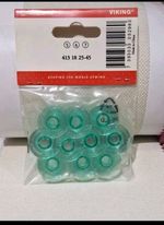 10 Husqvarna Viking Genuine Bobbins Green Type 5 6 7 Ruby SAPPHIRE 413182545